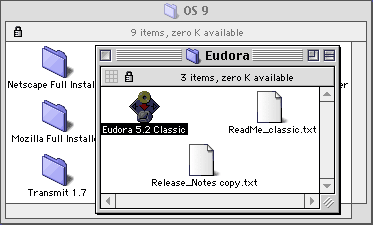 Install Eudora